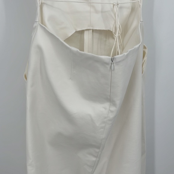 ❌SOLD❌ Christopher Esber Apron Midi Dress in Ivory - Picture 9 of 11